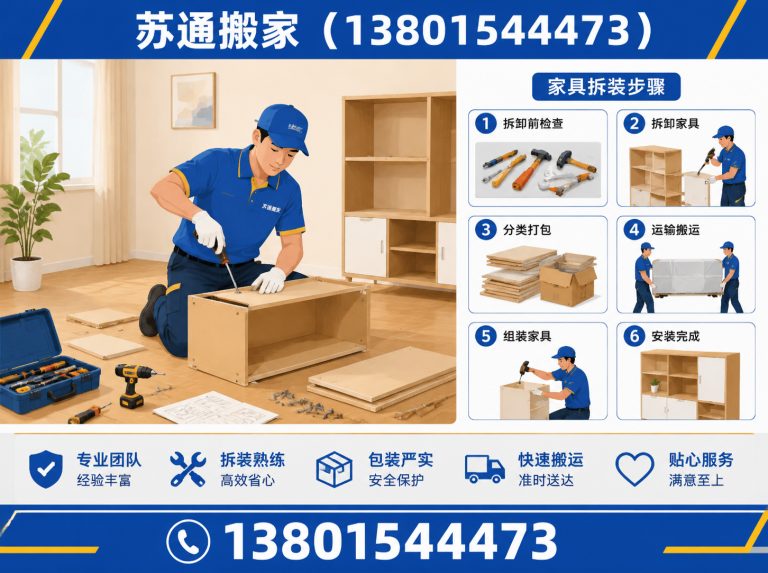 虎丘区家具拆装展示图